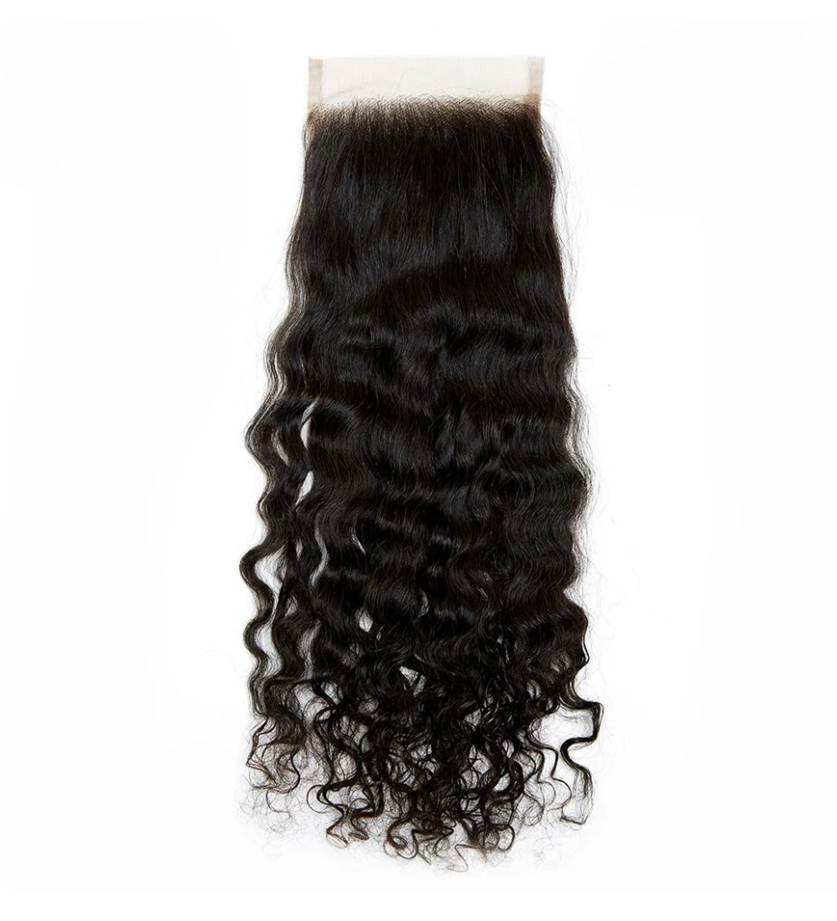 Raw Indian Curly Wave HD Lace Closure (5*5)
