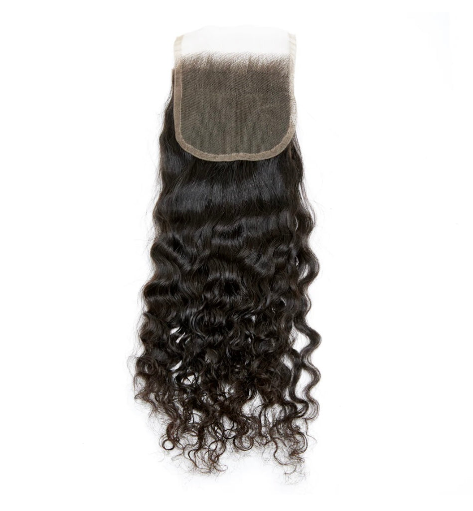 Raw Indian Curly Wave HD Lace Closure (5*5)