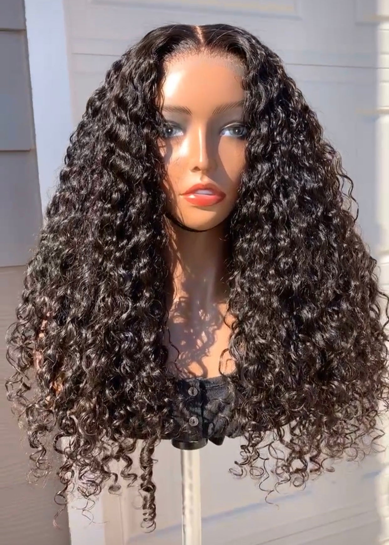 Raw Indian Curly Wig