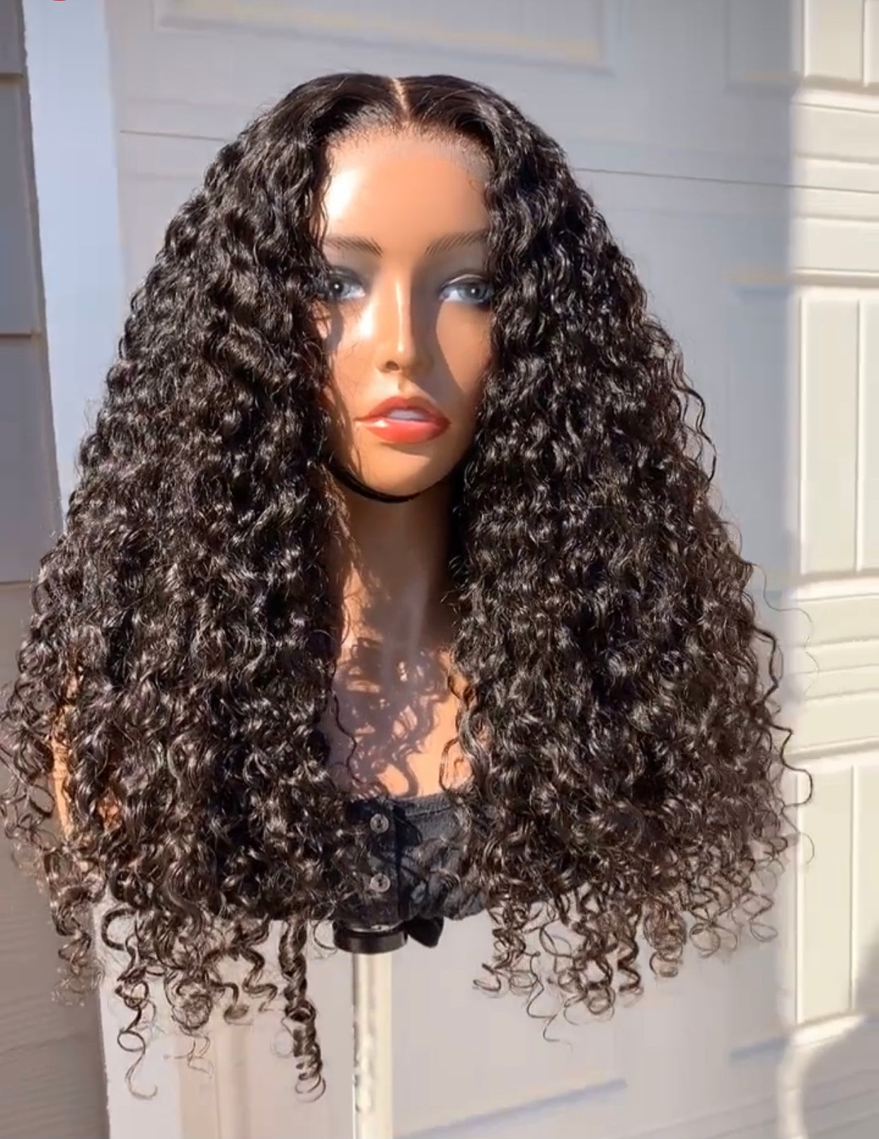Raw Indian Curly Wig