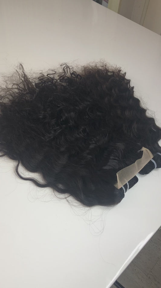 Raw Indian Hair - Wavy