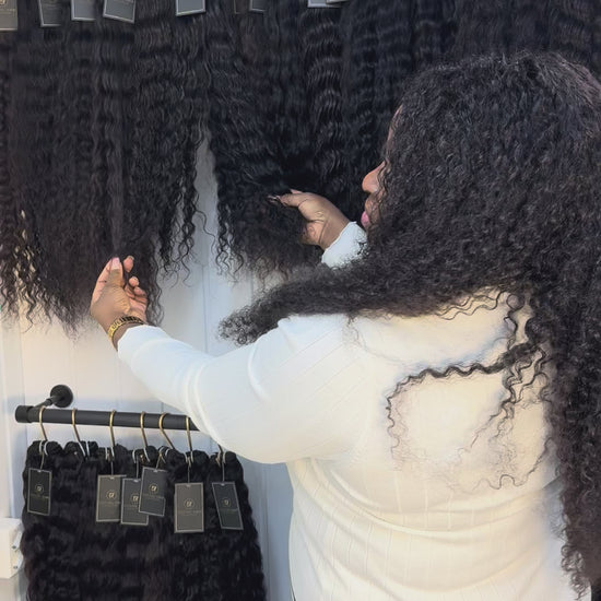 Top Chic VIP Bundle – premium luxury hair extensions displayed in silky strands